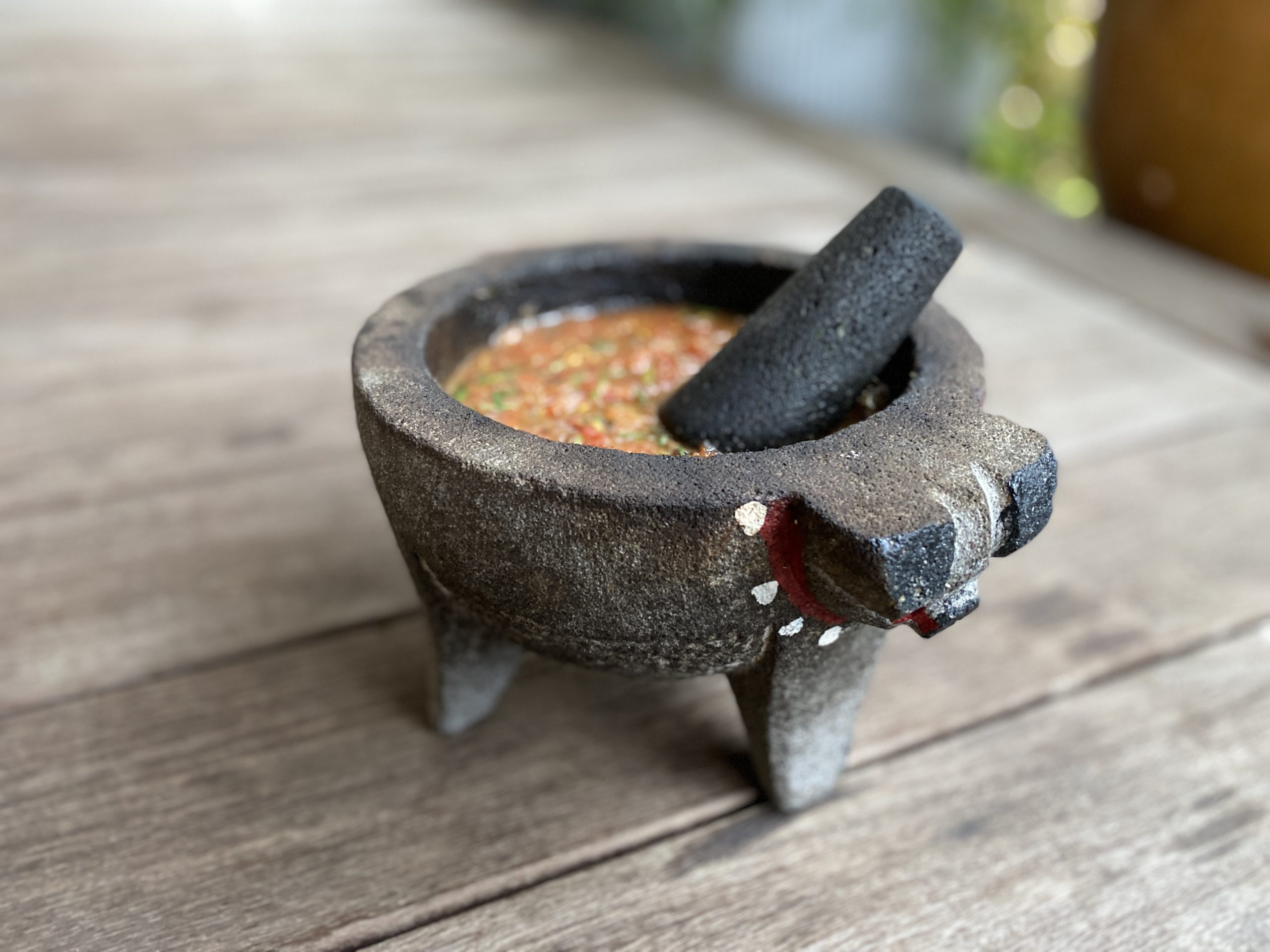 Mortar And Pestle Vs. Molcajete: What's The Difference?