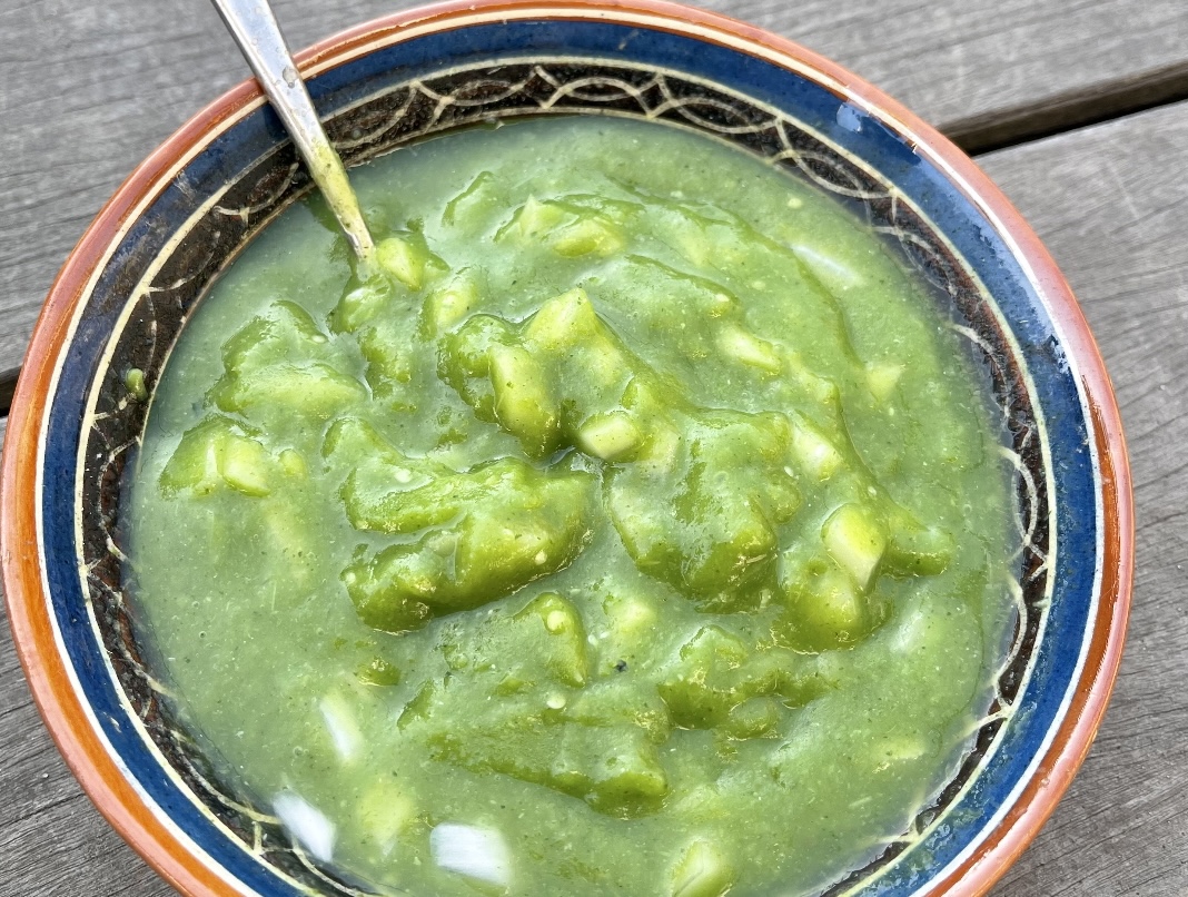 Herby, Spicy Tomatillo Salsa Rick Bayless