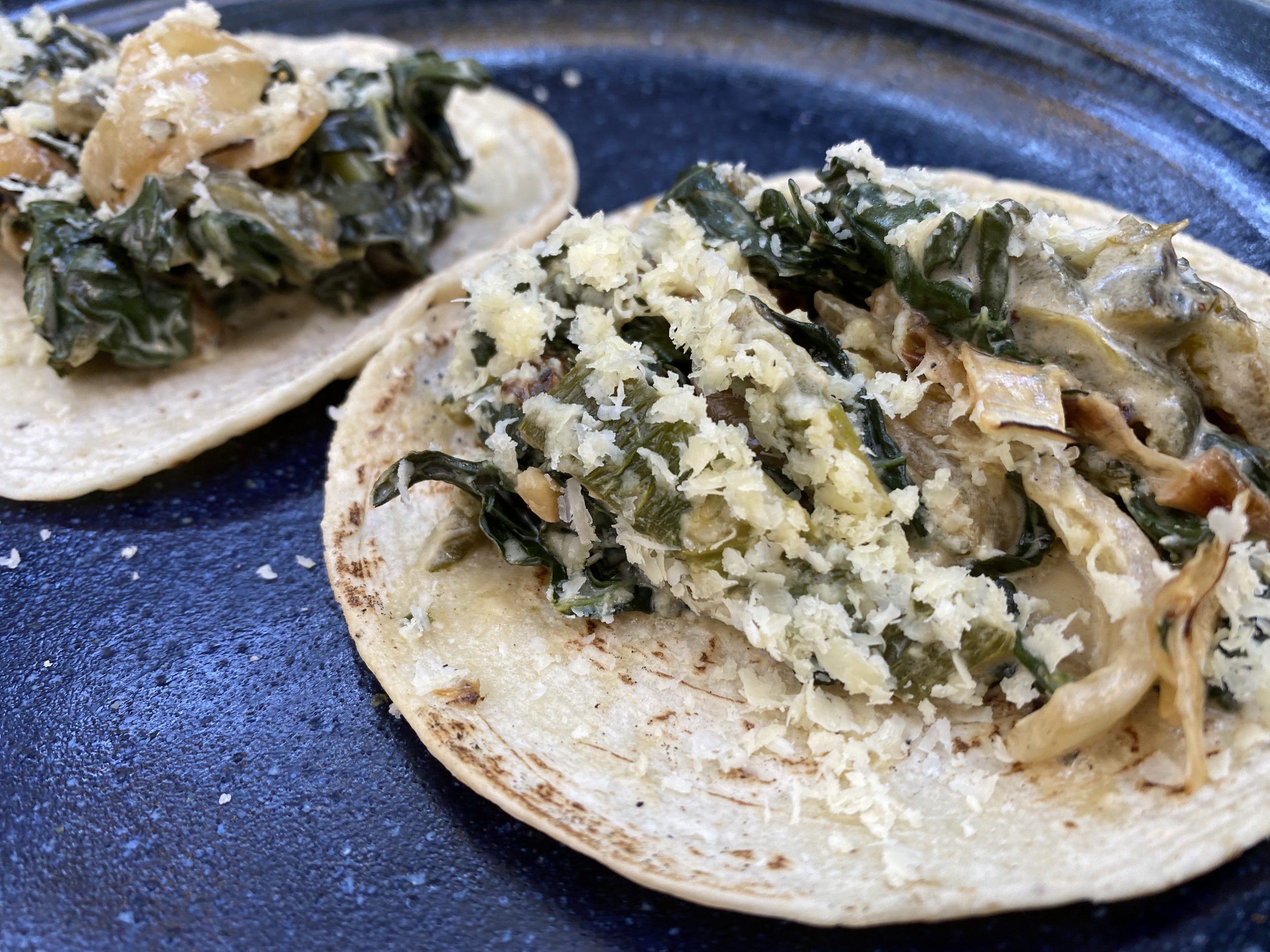 Rick BaylessGrilled Chiles Rellenos with Creamy Grilled Vegetables