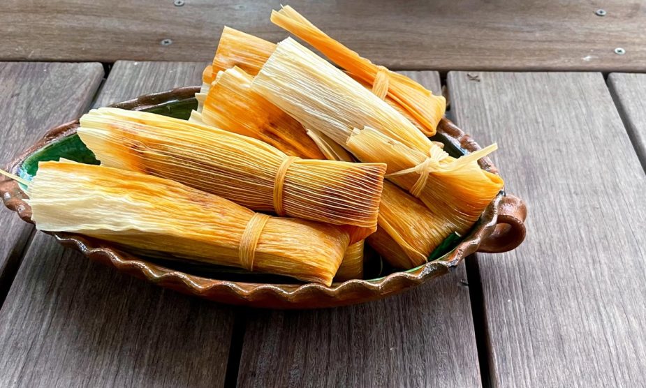 Red Chile Pork Tamales Steamed In Corn Husks Rick Bayless