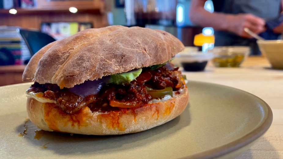 Choriqueso Torta - Rick Bayless