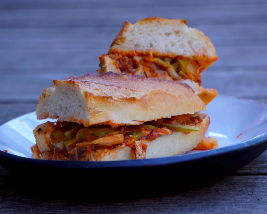 Salt Cod Torta - Rick Bayless