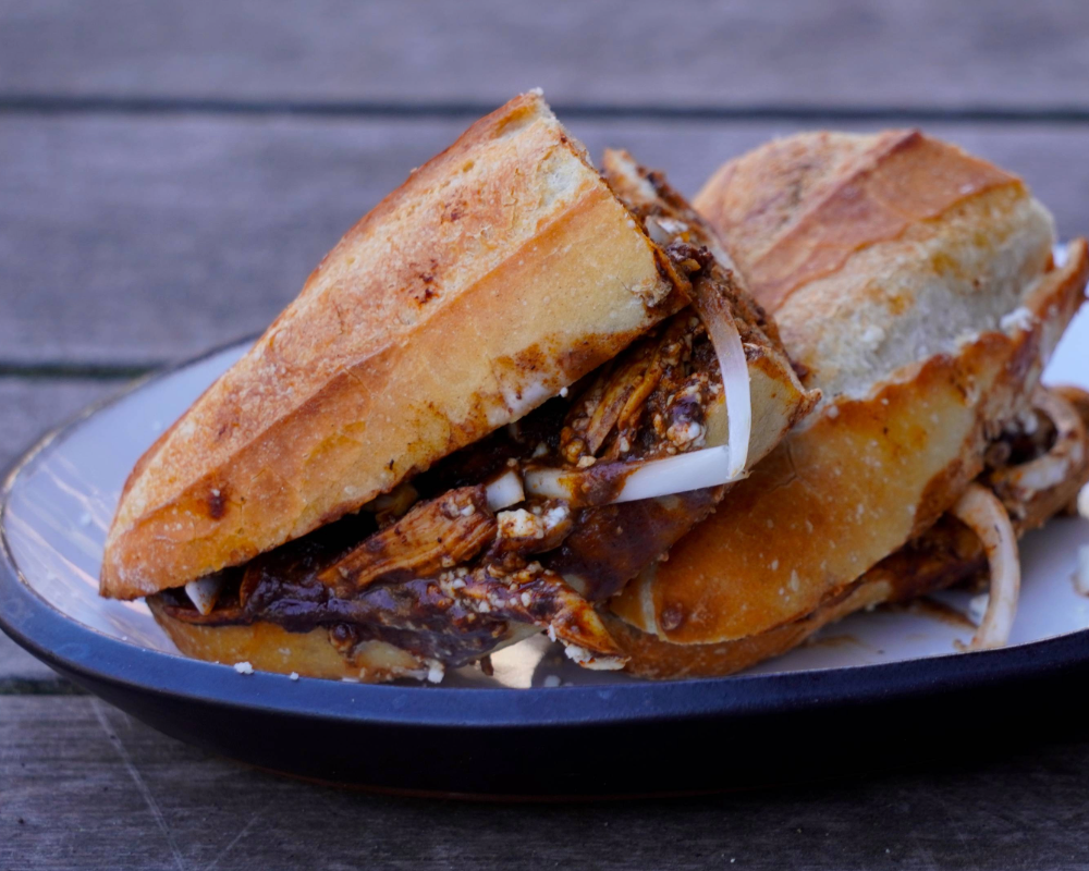 Chicken Mole Torta - Rick Bayless